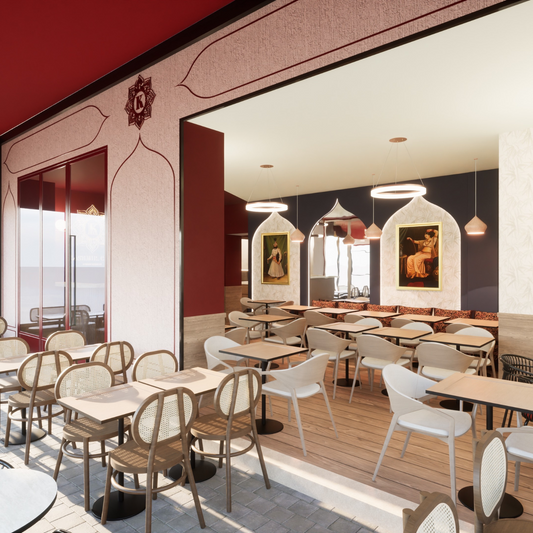 Kashmir Café – 90 m² à Montreuil