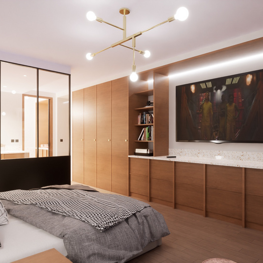 Studio de 35 m² – Paris 16e